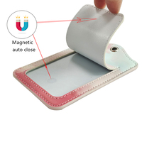Étiquettes d'identification de nom de boucle en acier inoxydable personnalisables Étiquette de bagage en PU vierge avec fonctions de sublimation Logo personnalisé et motif de lettre