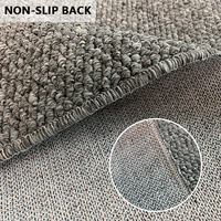 Tapis antidérapant à texture de bambou moderne, tapis de sol pas cher pour salon, chambre à coucher, décoration intérieure