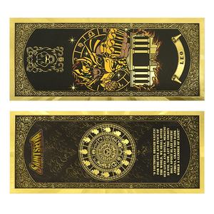 การ์ดสะสมอนิเมะเซนต์เซย่าปี 2026 ขายส่งจากญี่ปุ่น  รูปปั้นพลาสติกเคลือบทอง  ของขวัญปีใหม่สำหรับเด็ก - Product Image 3