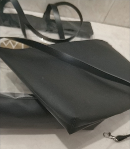 กระเป๋ากันน้ำ PVC ใส<span class=keywords><strong>2</strong></span> In 1พร้อมกระเป๋า<span class=keywords><strong>หนัง</strong></span>ใบเล็ก,กระเป๋าโท้ทใสขนาดใหญ่กระเป๋า PVC หูหิ้วด้านบนชุด<span class=keywords><strong>2</strong></span>ชิ้น - Product Image 5