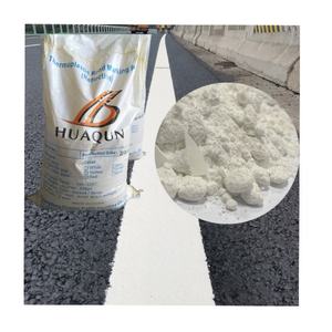 Pintura Termoplástica para Señalización Vial Personalizada en China, Color Blanco y Amarillo, Aplicación por Pulverización en Caliente, Polvo de Alta Adhesión - Product Image 1