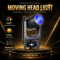 Projecteur mobile extérieur haute puissance 600W IP65, étanche, avec fonctions CMY et CTO, pour éclairage architectural et spectacles de bâtiment