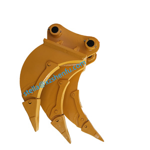 Parti di macchine da costruzione per escavatore resistente accessori per escavatore 20-30ton Ripper squartatore a tre denti - Product Image 1