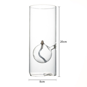 <span class=keywords><strong>Lampada</strong></span> <span class=keywords><strong>a</strong></span> Olio in <span class=keywords><strong>Vetro</strong></span> Cilindrica Creativa <span class=keywords><strong>per</strong></span> Matrimoni e Decorazioni Natalizie; Atmosfera Romantica <span class=keywords><strong>a</strong></span> Lume di Candela <span class=keywords><strong>per</strong></span> Hotel e Ristoranti Occidentali - Product Image 5