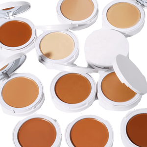 Natural Mineral Concealer 3-Color Matte Foundation Loose Powder <b>Face</b> Makeup Oil Control Setting Whitening Cream - Product Image 1