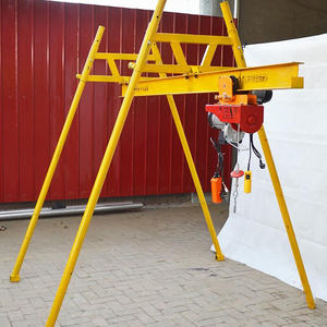 नई डिजाइन छोटे davit पोर्टेबल छत निर्माण क्रेन चार स्तंभों के साथ बिक्री के लिए - Product Image 6