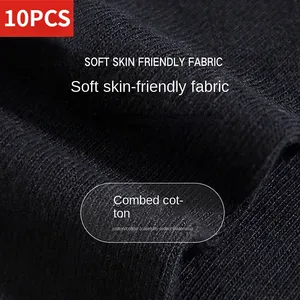 Solid Color <strong>Men</strong> <strong>s</strong> Mid Length <strong>Socks</strong> Fashion Comfortable Autumn Classic Black Business <strong>Sock</strong> High-quality <strong>Men</strong> <strong>s</strong> Short <strong>Socks</strong> - Product Image 2