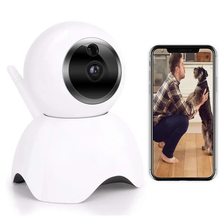Full HD 1080P Super IR Night Vision Two Way Audio PTZ Control Video Recording Motion Auto Tracking Smart WiFi Baby Pet Monitor