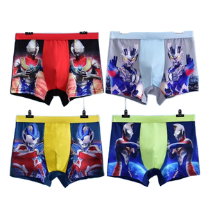 Película Juego <span class=keywords><strong>de</strong></span> dibujos animados Personaje Ropa interior transpirable Calzoncillos Youth Soft Boy Boxer - Product Image 3