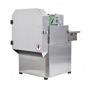 Commercial Electric <b>Vegetable</b> <b>Cutter</b> Slicer for Canteen 220V Motor for Fruit and Potato in Restaurants Bakeries New Condition - Product Image 1