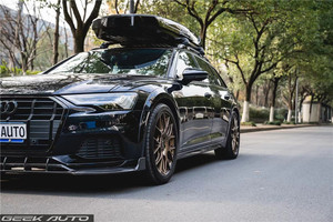 Nuovo prodotto kit corpo in fibra di carbonio per <span class=keywords><strong>Audi</strong></span> <span class=keywords><strong>A6</strong></span> <span class=keywords><strong>AllRoad</strong></span> <span class=keywords><strong>A6</strong></span> <span class=keywords><strong>Allroad</strong></span> gonna laterale spoiler diffusore pala anteriore in fibra di carbonio - Product Image 4