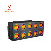Nouvelles lampes à faisceau 80W RGBWAUV vert et blanc chaud (lot de 10) pour éclairage de fond DJ et disco avec contrôle DMX512
