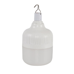 Led Rechargeable Light Bulb Emergency <b>Lamp</b> Outdoor Camping Home Use <b>USB</b> Input 85-265V PC Material - Product Image 2