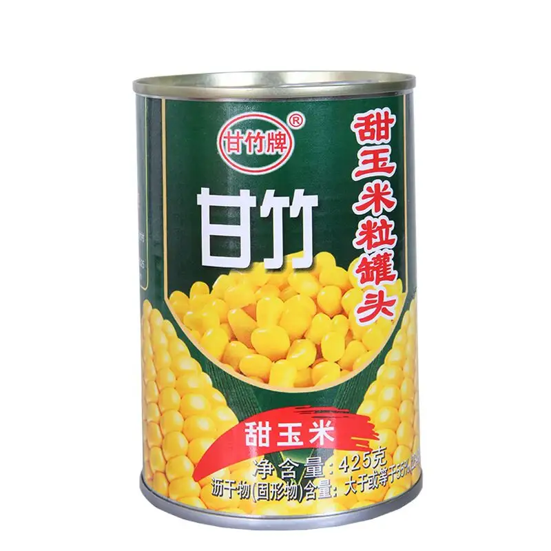 Well Packaged 425g Canned Sweet Corn Kernels Western Food Salad Pizza Corn Baked Ingredients