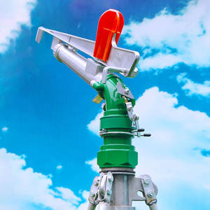 Vente chaude, arroseur à canon multifonctionnel de haute qualité en acier inoxydable avec entraînement à engrenages 360° pour l'irrigation des fermes - Product Image 4