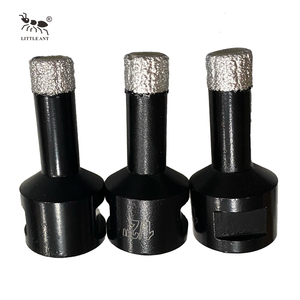 Punte diamantate LITTLE ANT per carotaggio, cemento, porcellana, pietra, granito, marmo, ceramica, vetro, M14, brasate sottovuoto, per piastrelle, 60mm - Product Image 3