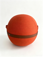 Chaise ballon de yoga économique avec housse amovible et lavable, design à fermeture éclair, pour assise active et entraînement du tronc, en stock