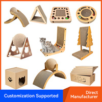 Planche à gratter pour chat populaire et moderne, résistante à l'usure, avec corde en sisal, jouet d'escalade, emballage carton, pour l'auto-entretenissement et le tranchage des griffes