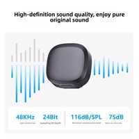 Nouveau microphone cravate sans fil M42 avec réduction de bruit, interface audio transfrontalière, ensemble d'équipement complet spécifique au streaming en direct