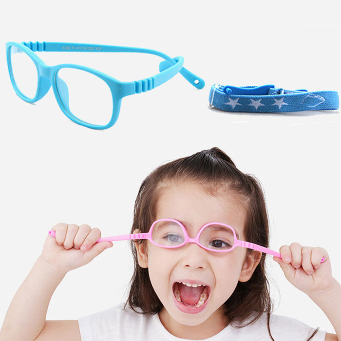 Baby Toddler Flexible Eyeglass Frames Unbreakable Eyeglasses For