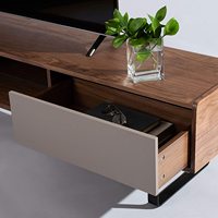 Meuble TV en bois moderne pour salon, marque LINMUZHOU, modèle LINMUZHOU-TC68