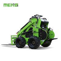 Benzin diesel Mini bau maschine mini kompakt lader mit greifer/paletten gabel/eimer