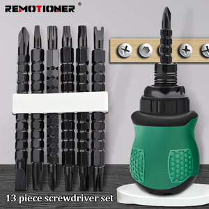 Juego de Destornilladores Mini 13 en 1, Juego de Destornilladores Extensibles de Doble Punta con Múltiples Puntas - Product Image 5
