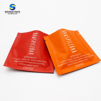 ODM Design personnalisé sac d'emballage thermoscellé trois côtés Sachet de thé ou de café