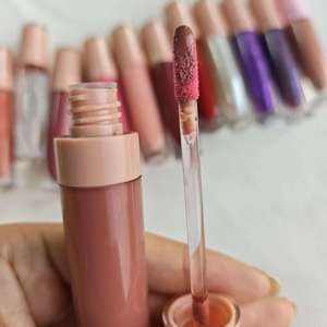 Gloss à lèvres liquide minéral végétalien, waterproof, haute pigmentation, hydratant, longue tenue, maquillage pour les lèvres avec logo personnalisé - Product Image 6