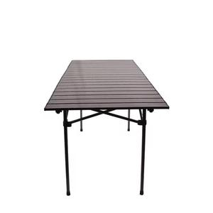 <span class=keywords><strong>Table</strong></span> <span class=keywords><strong>pliante</strong></span> portable de haute qualité <span class=keywords><strong>pour</strong></span> le <span class=keywords><strong>camping</strong></span> en plein air, les fêtes de famille, en aluminium, prix bas, mobilier d'extérieur - Product Image 4