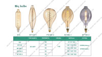 Ampoule à filament LED haut de gamme, dimmable, 2700K 2200K 4W 6W 8W, vintage Edison E26 E27 B22 antique A60 G95 T45 T30