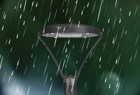 Lampe de jardin LED CHZ CCT à température de couleur commutable 3000K 4000K 6000K pour extérieur