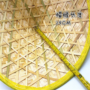 Sombrero de hoja de palma de bambú vietnamita, gorra cónica de promoción, listo para enviar - Product Image 4