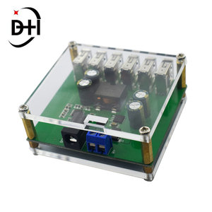 <span class=keywords><strong>DC</strong></span> <span class=keywords><strong>DC</strong></span> 12V-36V a 5V 8A <span class=keywords><strong>6</strong></span> sei USB uscita Buck convertitore scheda Step Down modulo di alimentazione del trasformatore caricabatterie per auto ad alta velocità - Product Image 5