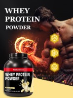 Cross Border ekspor penjualan laris bubuk Protein Whey rasa pisang esensial untuk pabrik kebugaran langsung penjualan