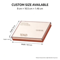 Palette de fards à paupières vide en ABS de 15g, étui compact en plastique avec miroir, emballage cosmétique OEM, vente en gros d'usine