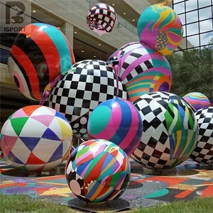 Esfera Inflable de Helio con Diseño Artístico de Graffiti Personalizado, Bola con Patrones Coloridos para Exposiciones de Arte/Centros Comerciales/Eventos de Moda - Product Image 4
