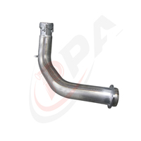 Pipa Downpipe Diesel Ford 6.7L Powerstroke 4 Inci 2020-2025 F250 F350, Upgrade Knalpot