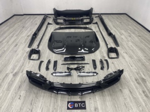 BTC nuevo Kit de carrocería de coche de fibra de carbono húmedo seco de alta calidad estilo Topcar 18-22 mercedes-benz AMG GT50 53 63S labio delantero/trasero de 4 puertas - Product Image 2