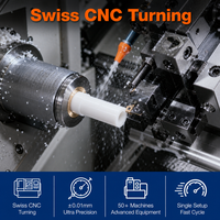 Entretoise isolante de précision en plastique POM usinée sur commande par CNC suisse pour composants électriques et de pompage