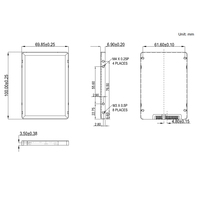 Disque SSD industriel SATA 6 Gbit/s de 2,5 pouces, AES 256 bits MLC, 64 Go à 512 Go, SFF-8201, sécurisé, faible MOQ, prix usine