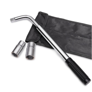 1/2 clé à ergots télescopique d'entraînement outils de réparation de pneus dissolvant d'écrou de <span class=keywords><strong>roue</strong></span> avec toile de stockage de douilles 17/19mm et 21/23mm - Product Image 1