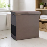 Panier à linge pliable en tissu Oxford 600D, grand format, avec poignées, robuste, capacité supérieure à 35L