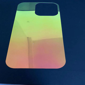 <span class=keywords><strong>Tarjeta</strong></span> Decorativa Transparente para Carcasas de <span class=keywords><strong>iPhone</strong></span>, con Espejo y Fondo Transparente, Adhesivo Decorativo para la Parte Trasera del Teléfono - Product Image 5
