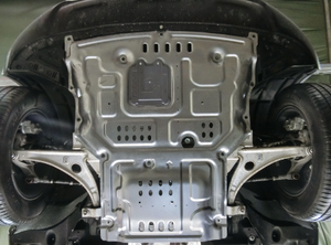 Plaque de protection en aluminium pour moteur 3D, pour pièces de rechange Hongqi HS5 <span class=keywords><strong>2019</strong></span>-2023 - Product Image 3