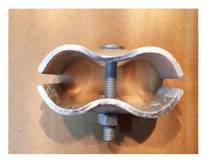 Serre-câbles robustes en acier au carbone galvanisé de 1-3/8 po (5 mm) pour panneaux de clôture à mailles losangées, pour connexion de poteaux de clôture - Product Image 6