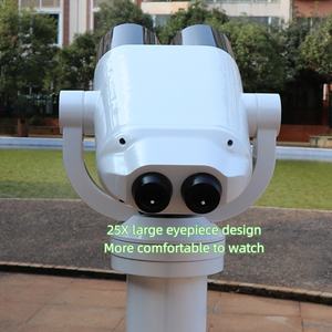 Hot Sale Longa Distância 25x100 Telescópio Gigante Grande Visualização Objetiva Não-moeda Operado Binóculos Usado no Teatro - Product Image 5