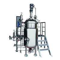 Cuve de mélange liquide, mélangeurs d'engrais, machine mélangeuse émulsifiante à cisaillement élevé, cuve de mélange en acier inoxydable avec agitateur et chauffage