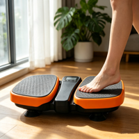 Mini plateforme vibrante électrique sans fil pour le remodelage corporel, la tonification et le bien-être, machine de fitness pour la maison