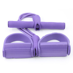 Pédale de <span class=keywords><strong>Yoga</strong></span> élastique pour femmes, corde de traction portée, équipement d'entraînement physique pour les abdominaux - Product Image 1